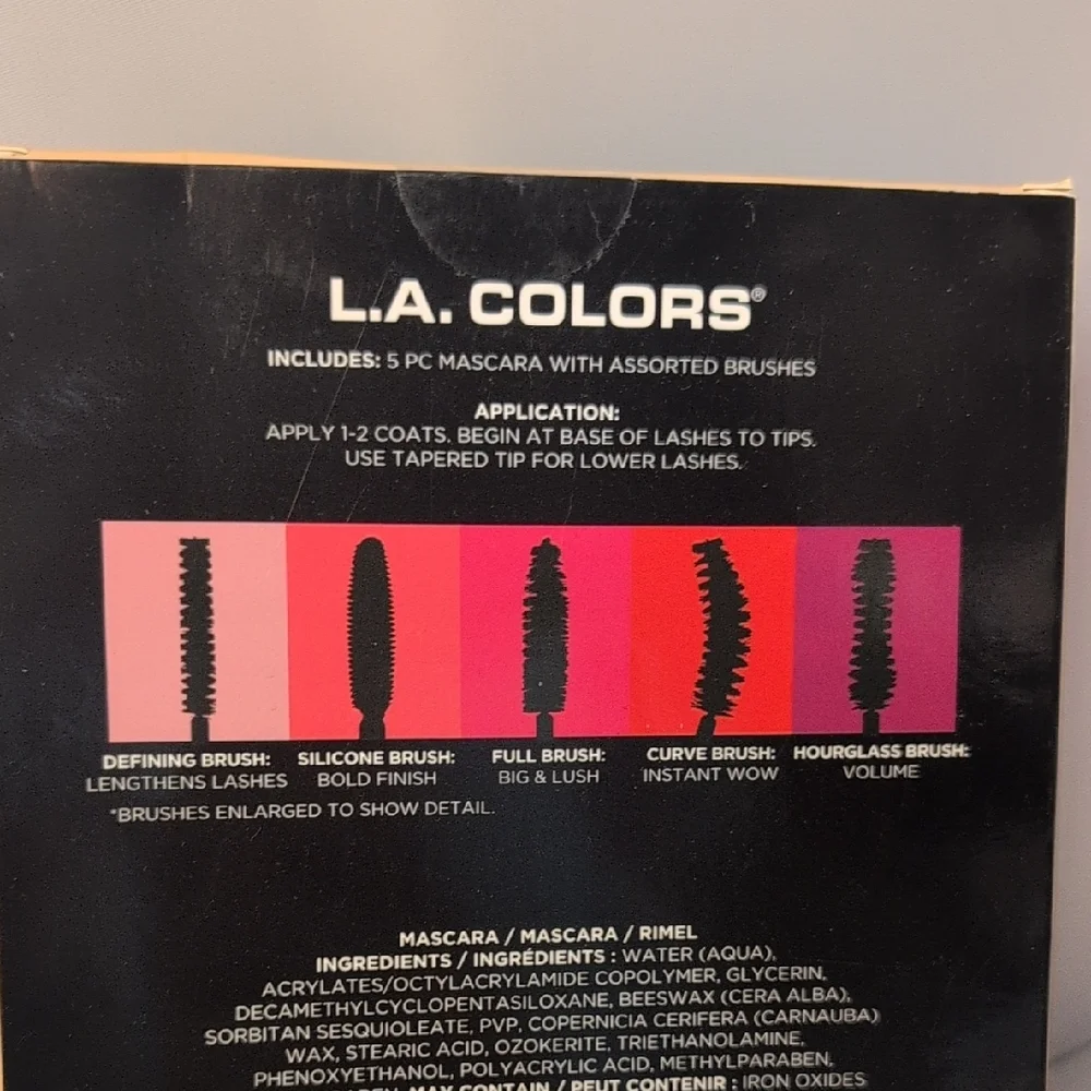 L.A. Colors Mascara Collection